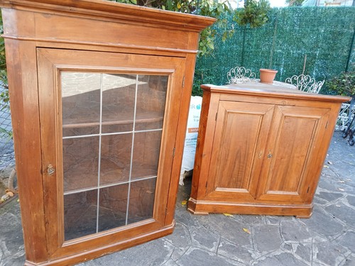 Antica angoliera noce fine - in,