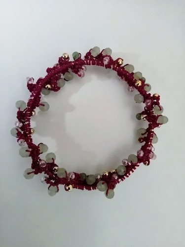 Bracciale rigido lavorato - bracciale,