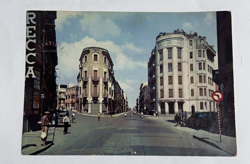 Cartolina catania viale - cartolina,