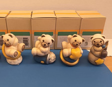 THUN Teddy Astronauta Collezione Completa 4 Pezzi Raro FUORI PRODUZIONE