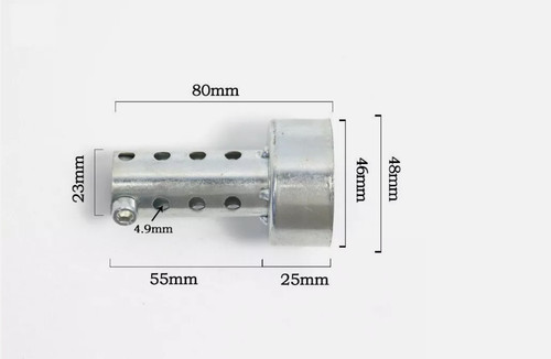 Killer 48mm muffler - db,