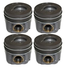 MAHLE 4x Pistone Set Pistoni per Fiat Alfa Romeo Bravo II 198 1.4 T-Jet Grande