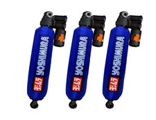 Copri ammortizzatori blu Honda