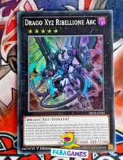 ?? YU GI OH DRAGO XYZ RIBELLIONE ARC – MP21 IT191 SUPER RARA – ITA ??
