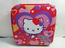 Hello Kitty, contenitore, astuccio rosa cm 15x15x3 anno 2010