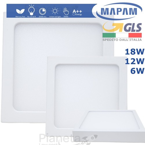 Plafoniera luce led - , 18w