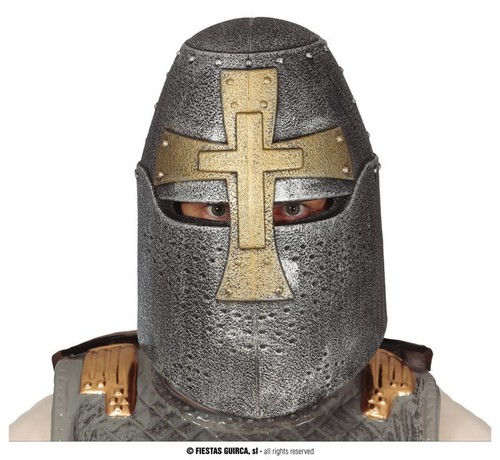 Elmo cavaliere medievale - cavaliere,