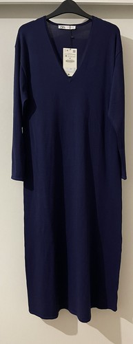 Zara abito lungo blu - lungo,