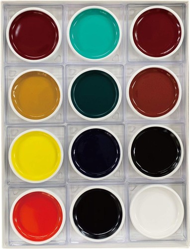Kissho teppatsu gansai pittura - gansai,