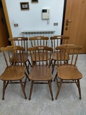 sedie in legno da cucina