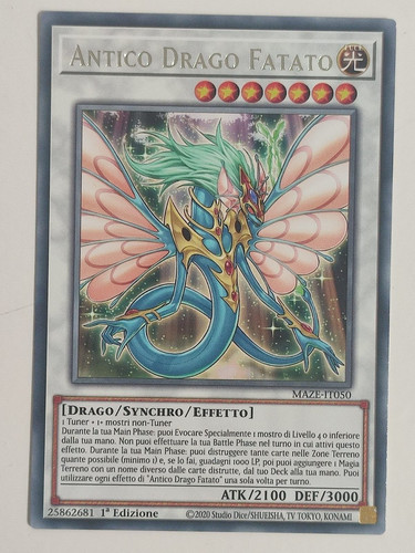 Antico drago fatato - yu-gi-oh!,