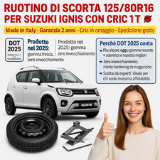 Kit 💥 Ruotino Suzuki Ignis