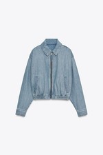 Giacca Bomber ZARA Blu