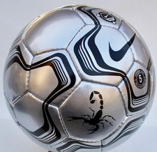 Raro pallone da calcio cromato