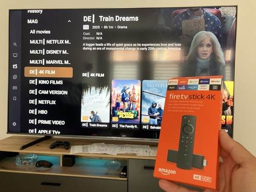 Amazon fire stick 4k - amazon,