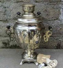 SAMOVAR ELETTRICO CCCP RUSSO FUNZIONANTE 3,0 LITRI.