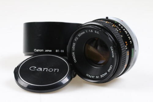 Canon 50mm c - fd, f/1,8