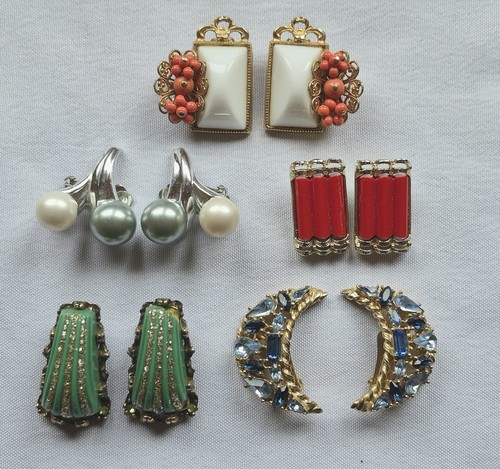 Lotto orecchini vintage - lotto,