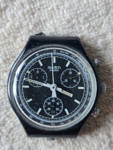 Swatch chrono black - swatch, friday