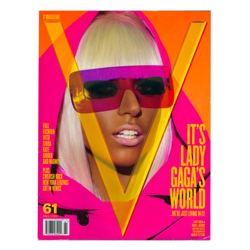 Magazine fall 2009 lady gaga - v,