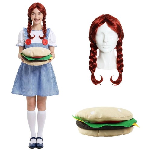 Costume mascotte fast food