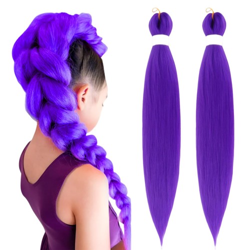 Ciocche viola per capelli - ciocche,