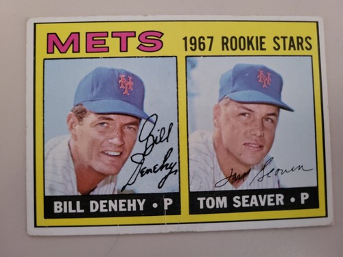Carta topps 1967 tom seaver - 1967,