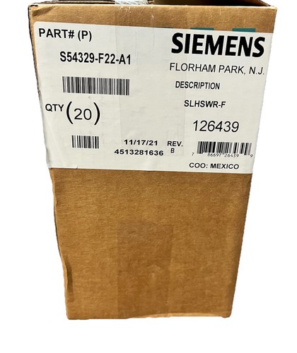 Siemens s54329 f22 slhswr f - s54329-f22-a1, slhswr-f