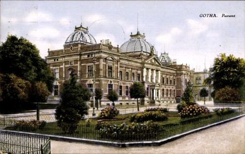 Cartolina gotha turingia - cartolina,