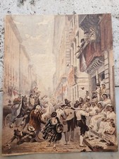 DIPINTO Ad ACQUERELLO SU