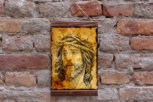 Quadro vero volto gesù - quadro,