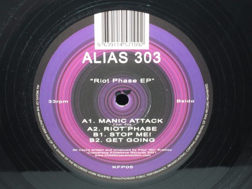 Alias 303 riot phase - riot, ep