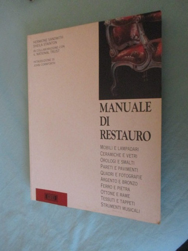 Manuale restauro - di,