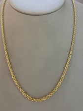 Collana oro giallo - 18, karati