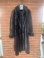 Giacca Pelliccia Di Montone donna con tasche Nera Taglia 44