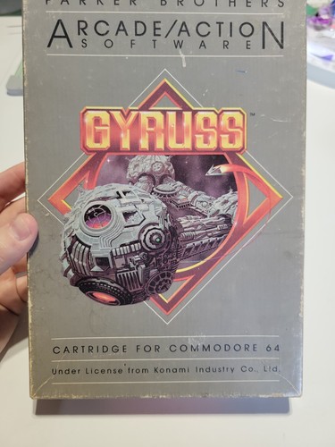 Gyruss commodore completo - 64,