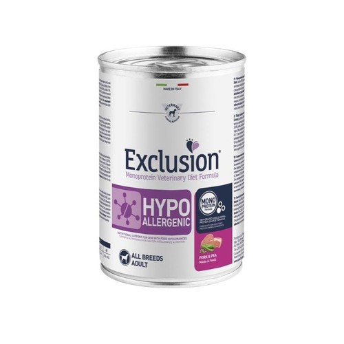 Exclusion monoprotein vet diet