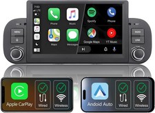 Autoradio per Fiat Panda 2013-2020,con Sistema Linux & Display IPS 7",CarPlay Wi