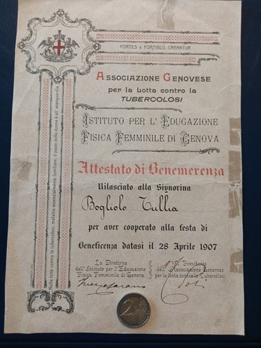 Tubercolosi due croci - due,