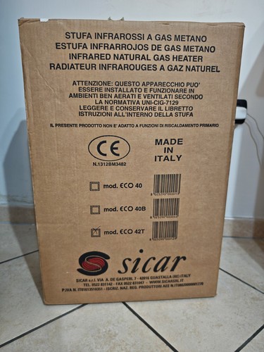 Stufa gas metano ventilata - stufa, a