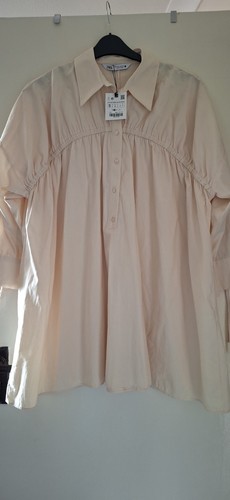 Abito camicia oversize zara - camicia,