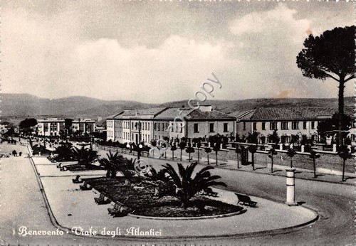 Cartolina benevento viale - cartolina,