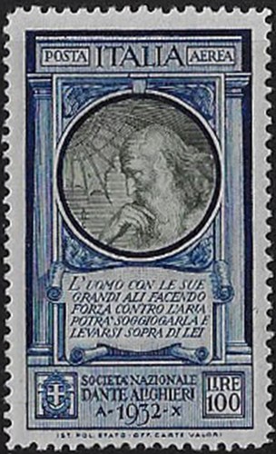 1932 italia dante - italia,