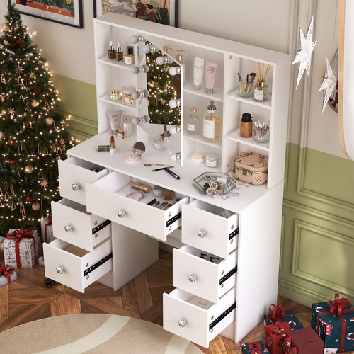 Comodino moderno bianco - , 7