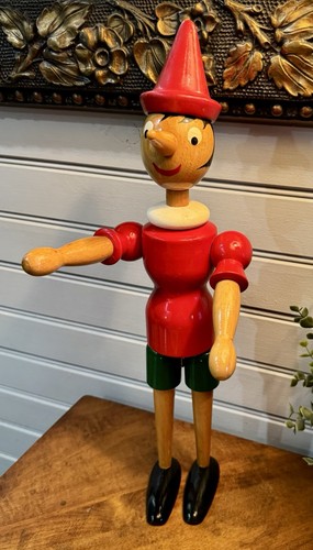 Pinocchio vintage legno - pinocchio, in