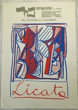 Litografia Riccardo LICATA Stamperia Galleria Torino Torino Italia