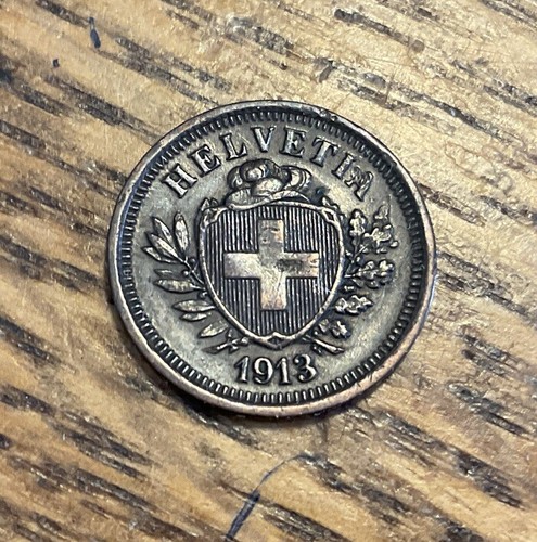 Moneta svizzera 1913 1 - svizzera,
