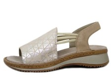 Sandali Donna in Pelle Beige