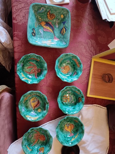 Ceramica vietri servizio - ceramica,