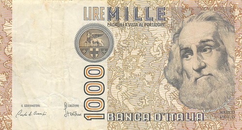 Italy 1000 lire - italy,